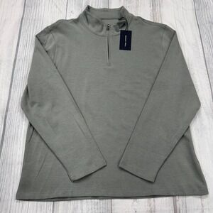 NWT Zachary Prell 1/4 Zip Pullover XL Sweater‎ Joe Grey Gray Golf Mens $148